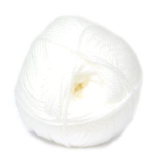 CHARITY DOUBLE KNIT – 001 WHITE