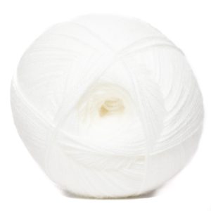 CHARITY DOUBLE KNIT 300G – 001 WHITE