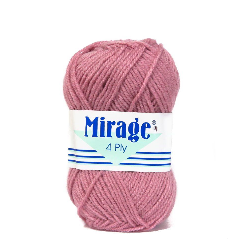 MIRAGE 4PLY BALLS – 053 PALE ROSE